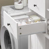 Pre-sale SoBuy Wysoka szafka łazienkowa z kosz na pranie BZR104-W