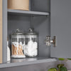 SoBuy Meblościanka łazienkowa z lustrem, Szafka ścienna BZR149-DG