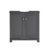 SoBuy Szafka pod umywalkę Łazienkowa ciemnoszary BZR18-II-DG