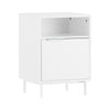 SoBuy Stolik kawowy z szufladą, Stolik nocny FBT124-W