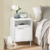 SoBuy Stolik kawowy z szufladą, Stolik nocny FBT124-W