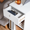SoBuy Stolik bocznyz szufladąFBT148-W