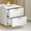 SoBuy Stolik nocny z szufladą FBT160-W