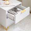 SoBuy Stolik nocny z szufladą FBT160-W