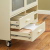 SoBuy Kredens z kółkami kuchennymi FKW114-MI