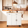SoBuy Szafka kuchenna Wyspa kuchenna FKW126-WN