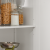 SoBuy Wyspa kuchenna Kredens z kołami FKW30-II-W