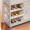 SoBuy Wózek kuchenny z szufladami FKW45-KA