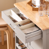 SoBuy Wózek kuchenny z szufladami FKW45-KA