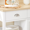 SoBuy Szafka kuchenna na kókach FKW62-II-WN