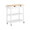 SoBuy Kredens na kółkach, Wózek kuchenny FKW68-WN