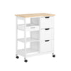 Pre-sale SoBuy Wózek kuchenny Serwisowy szuflady Półki FKW79-W