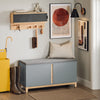 SoBuy Ławka na buty z siedziskiem i 2 drzwi FSR117-HG