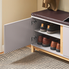 SoBuy Szafka na buty z siedziskiem FSR117-KA