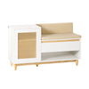 Pre-sale SoBuy Szafka na buty z siedziskiem i szafką FSR128-W
