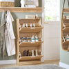 SoBuy Szafka na buty z 3 drzwiami FSR137-L-J