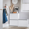 SoBuy Szafka na buty z 2 drzwiami FSR165-K-W