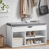SoBuy Ławka na buty z szufladą i siedziskiem FSR45-HG
