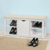 SoBuy Ławka na buty z siedziskiem FSR52-W