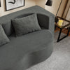 SoBuy FST101-DG Sofa Łóżko Rozkładane 2 w 1 z Funkcją Spania, Ciemnoszary, 177×107×32 cm