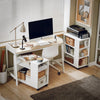 Pre-sale SoBuy Biurko biały i brązowy FWT41-WN