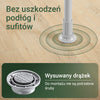 SoBuy KLS03-II-HG, Rozsuwana Wieszak na Ubrania, Solidny Stojak na Ubrania, Regulowany Otwarta Szafa z Drążkami do Zawieszenia dla Sypialni, Garderoba, Szary