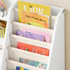 SoBuy KMB119-W Organizer dziecięcy regał Montessori na książki biały