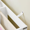SoBuy KMB119-W Organizer dziecięcy regał Montessori na książki biały