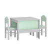 SoBuy Zestaw stolik i 2 krzesła dla dzieci KMB88-HG