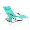 SoBuy Leżak bujany z zagłówkiem OGS28-TB