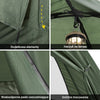 SoBuy Wodoodporny namiot składany dla 1 osoby OGS32-GR