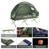 SoBuy Wodoodporny namiot składany dla 1 osoby OGS32-GR