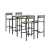 SoBuy Komplet stołowy z 4 krzesła OGT14-N
