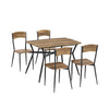 SoBuy Komplet stołowy z 4 krzesła OGT49-F