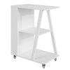 SoBuy Stolik pomocniczy na kółkach FKW77-W