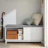 Pre-sale SoBuy Ławka na buty z przesuwanymi drzwiami FSR86-W