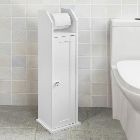 SoBuy FRG135-W Regał łazienkowy wolnostojący biały