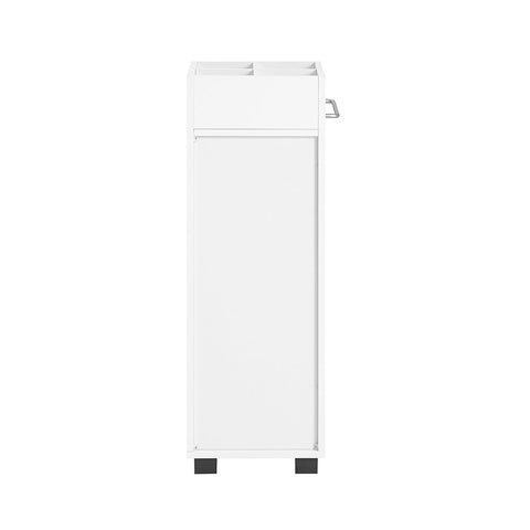 SoBuy Funkcjonalna szafka łazienkowa BZR29-W