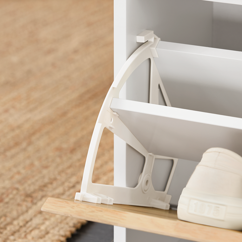 Ławka na buty z szufladami FSR179-K-WN
