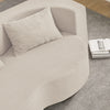 SoBuy FST101-MI Sofa Łóżko 2 w 1 Rozkładana ze Sztruksu, Beżowy, 177×107×32 cm