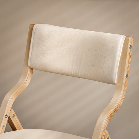 SoBuy Krzesło składane, drewnian FST40-W