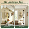 SoBuy KLS20-SCH, Kompaktowy Wieszak Ścienny z 2 Półkami MDF, Wieszak na Ubrania do Ściany, Nośność 45 kg, Industrialny Czarny, 91,5x48x220 cm