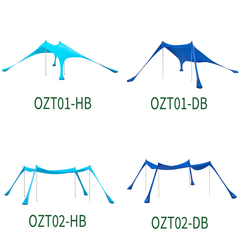 Składany namiotu Plażowego OZT01-DB