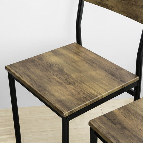 SoBuy Stół z krzesłami do jadalni, salonu, kuchni OGT28-N+FST72-N*4