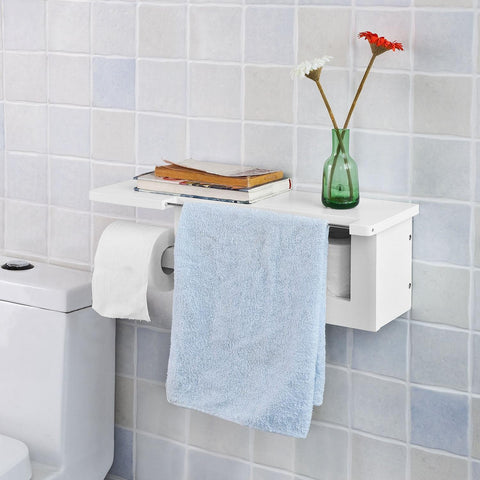 SoBuy FRG175-W Uchwyt na papier toaletowy